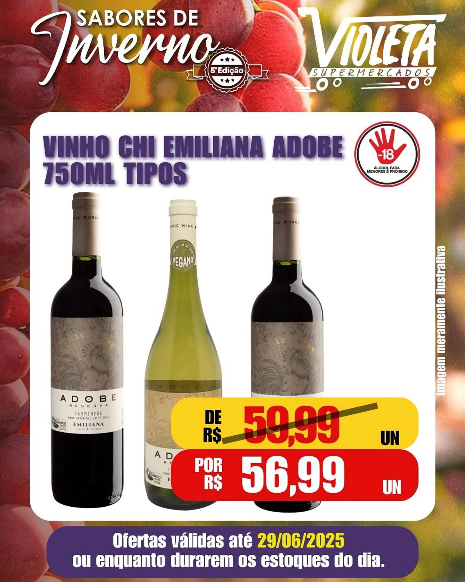 Encarte de Catálogo Violeta Supermercados 7 de junho até 29 de junho 2025 - Pagina 4