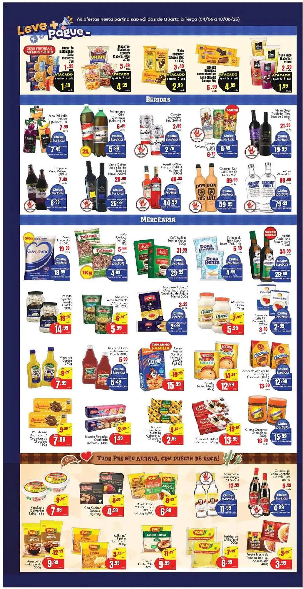 Encarte de Catálogo Barbosa Supermercados 4 de junho até 10 de junho 2025 - Pagina 3