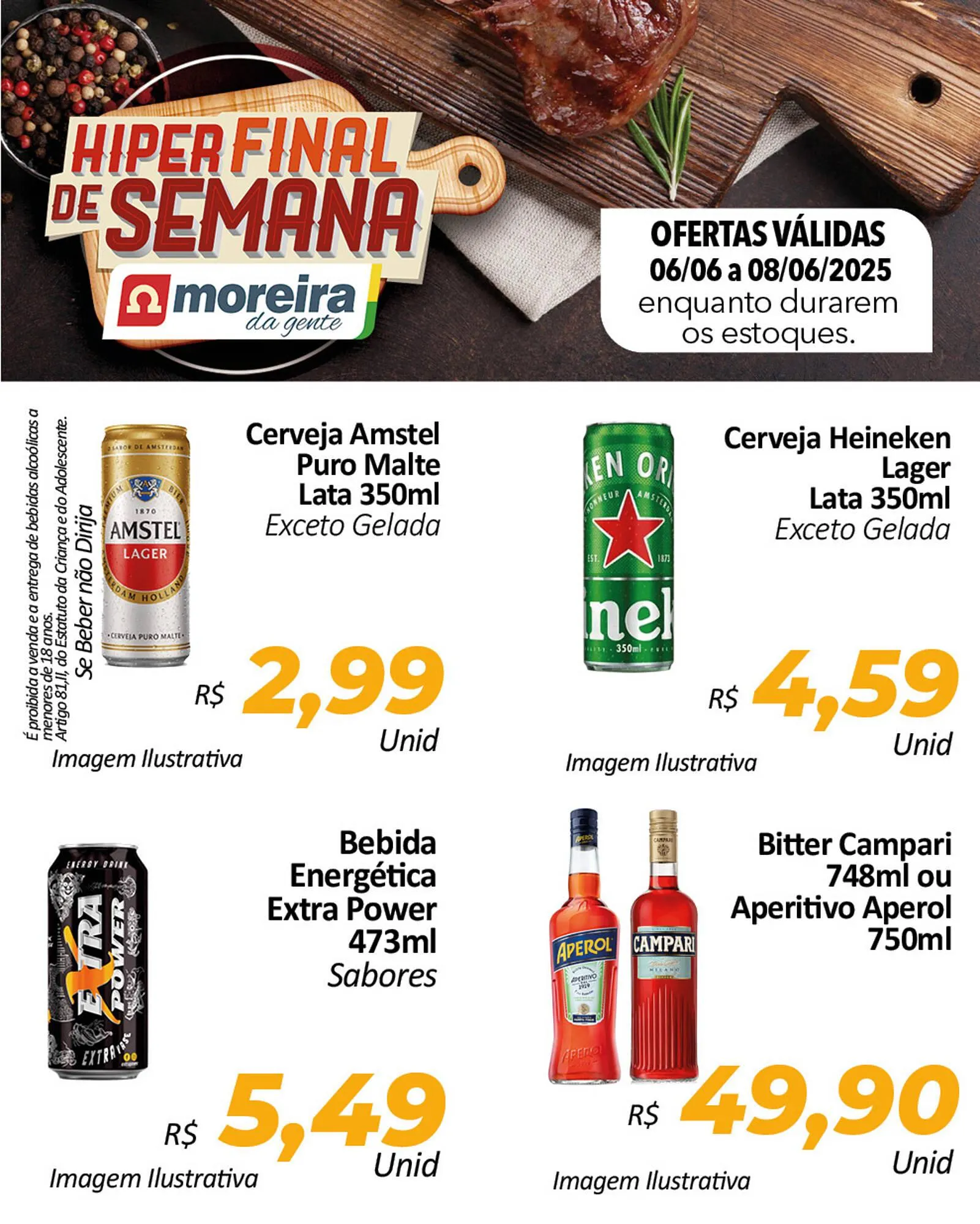 Encarte de Catálogo Hiper Moreira 6 de junho até 8 de junho 2025 - Pagina 2