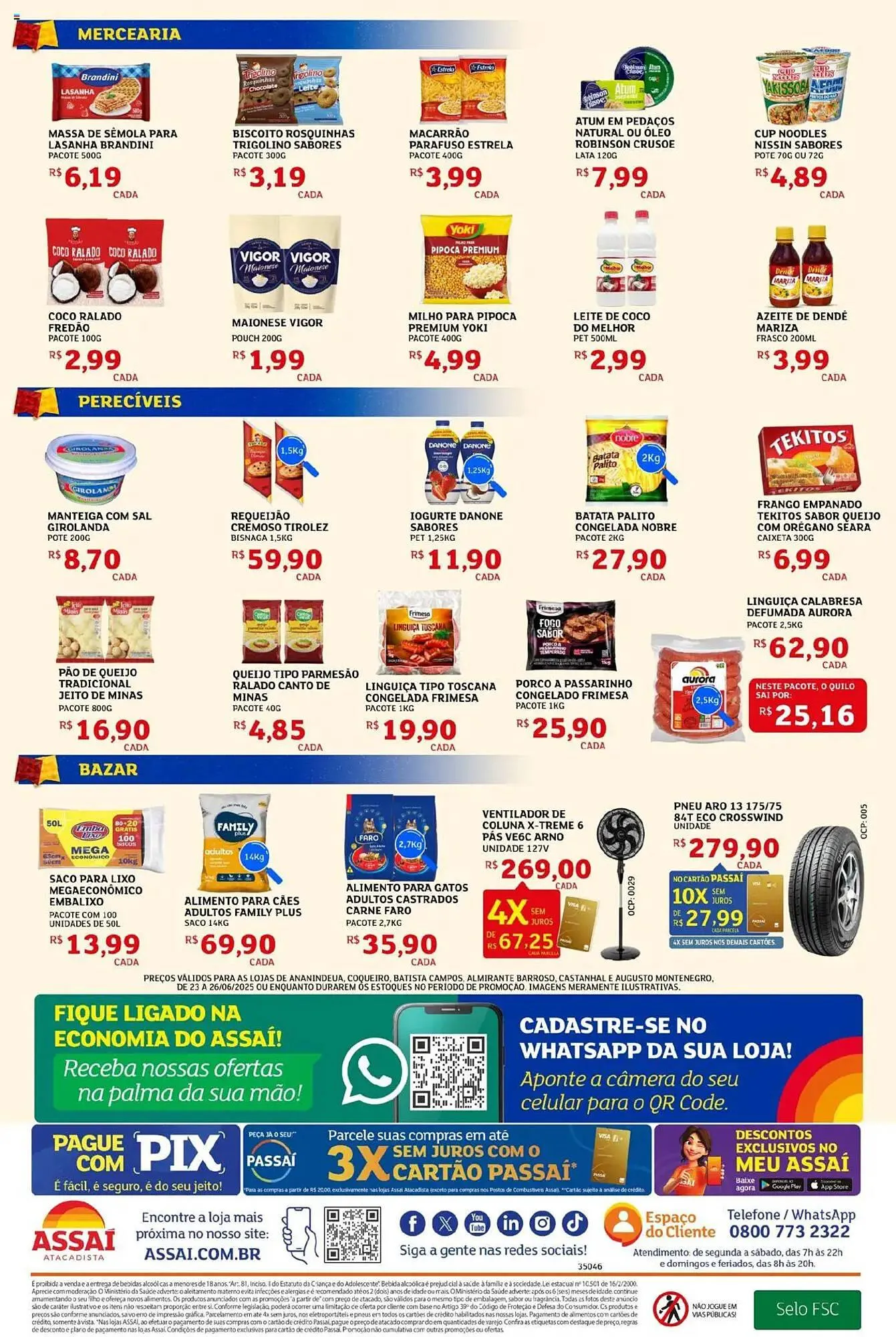 Encarte de Catálogo Assaí Atacadista 23 de junho até 27 de junho 2025 - Pagina 2