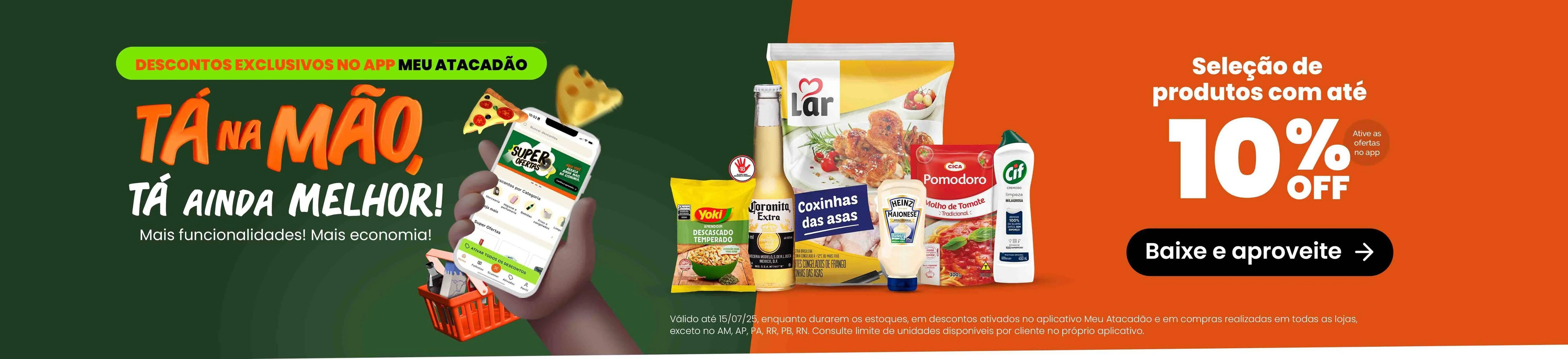 Encarte de Catálogo Atacadão 9 de julho até 15 de julho 2025 - Pagina 1