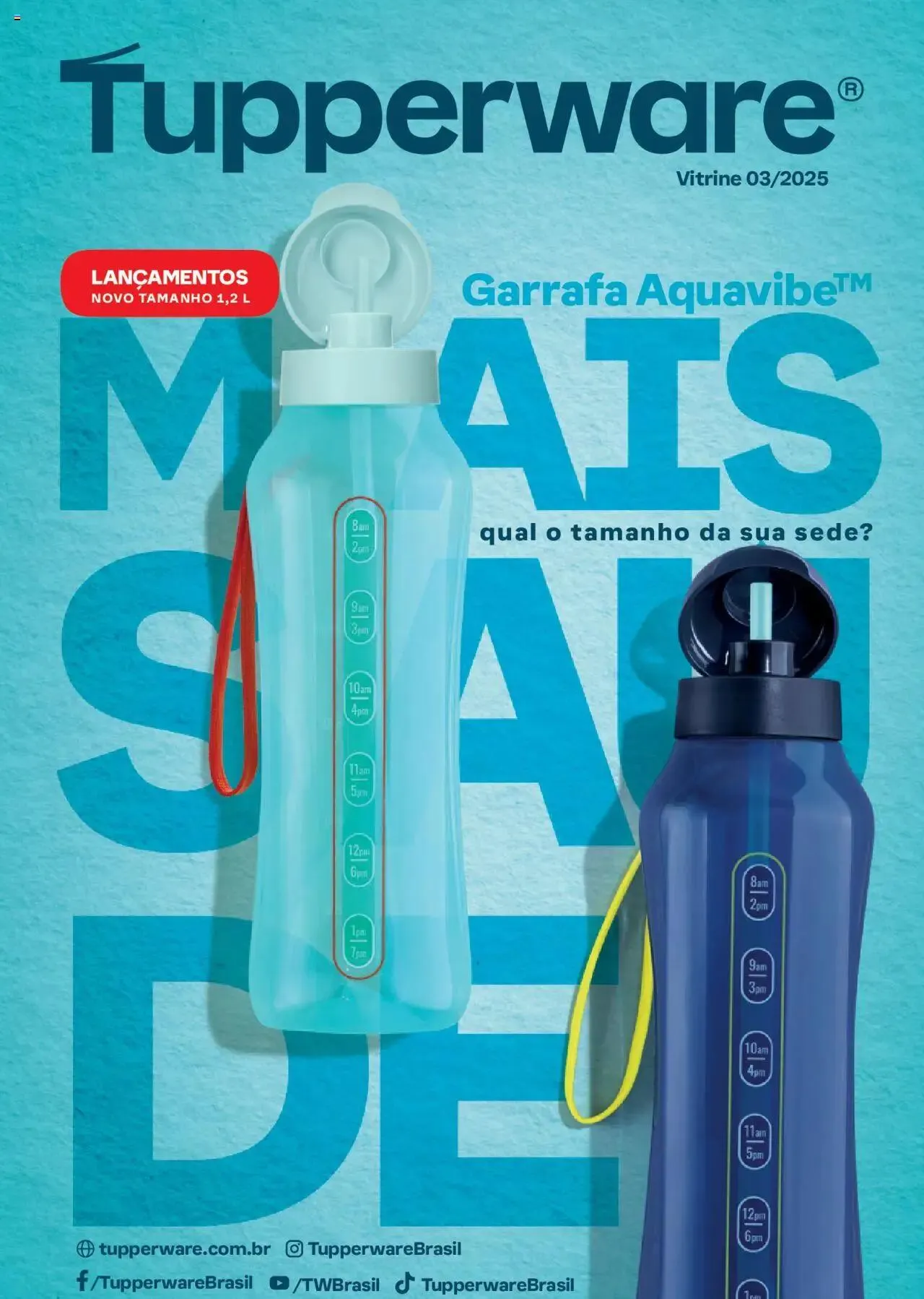 Encarte de Tupperware - Catálogo Vitrine 03 1 de março até 31 de março 2025 - Pagina 1