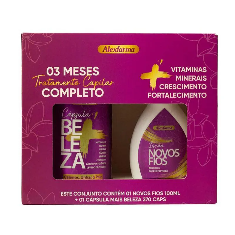 KIT BELEZA ALEXFARMA