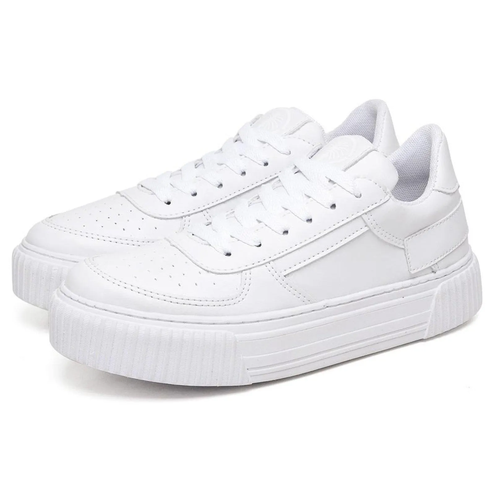 Tênis Sapatênis Feminino Sneacker DUBUY 029FG Branco