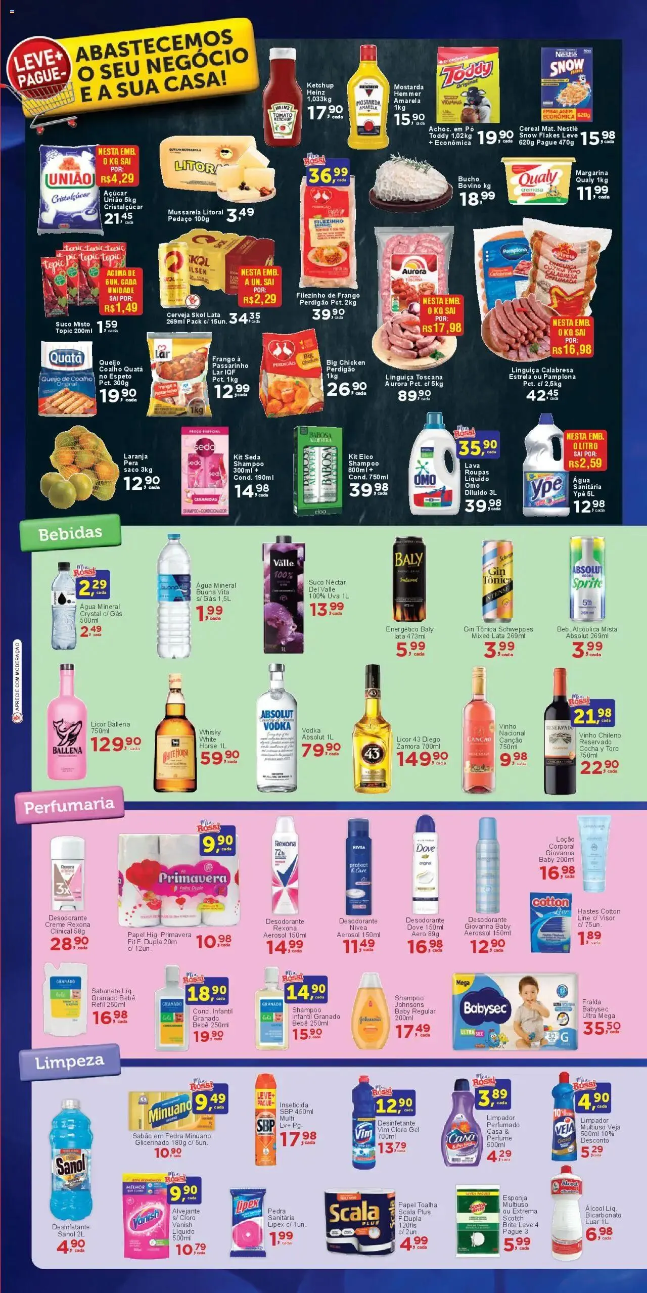 Encarte de Rossi Supermercados - Ofertas da semana 14 de maio até 20 de maio 2025 - Pagina 3