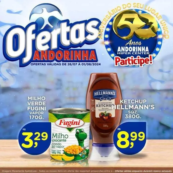 Encarte de Andorinha Hipermercado OFERTAS 26 de julho até 1 de agosto 2024 - Pagina 3