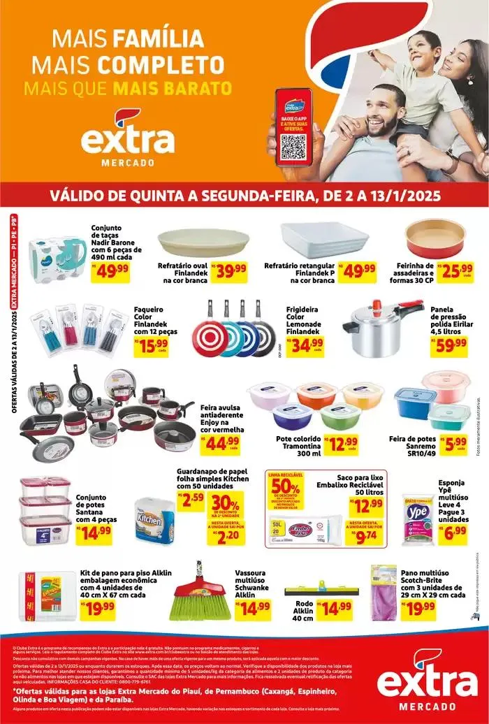 Encarte de Melhores ofertas para compradores econômicos 3 de janeiro até 13 de janeiro 2025 - Pagina 1