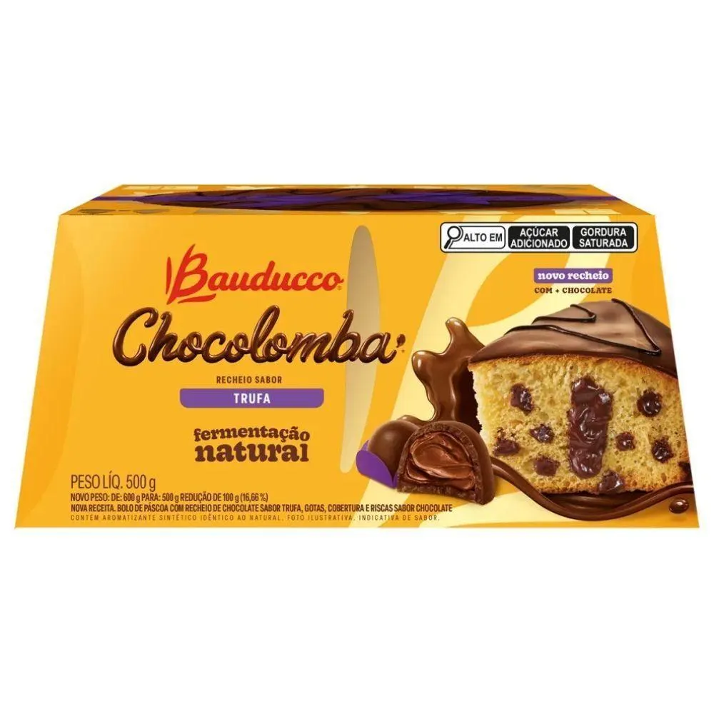 Chocolomba Trufa Bauducco - 500g