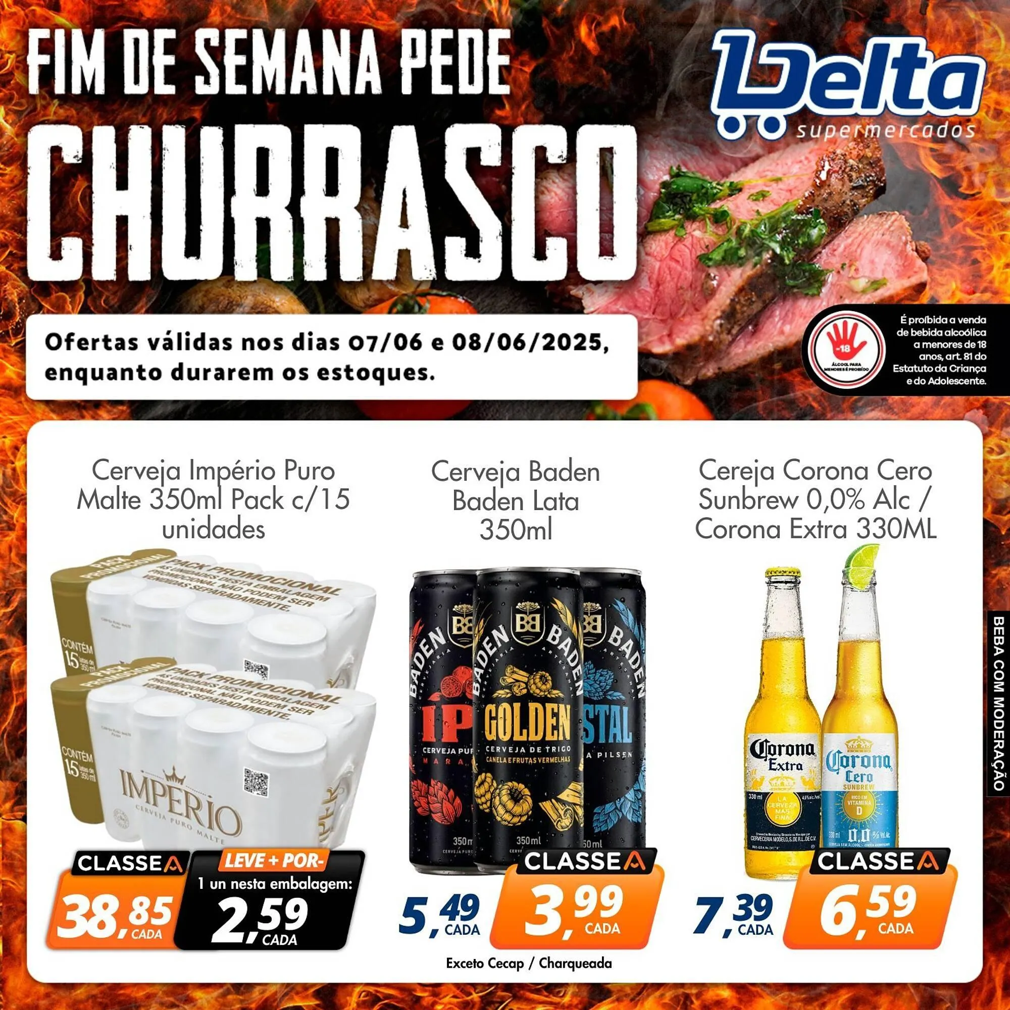 Encarte de Catálogo Delta Supermercados 6 de junho até 8 de junho 2025 - Pagina 3
