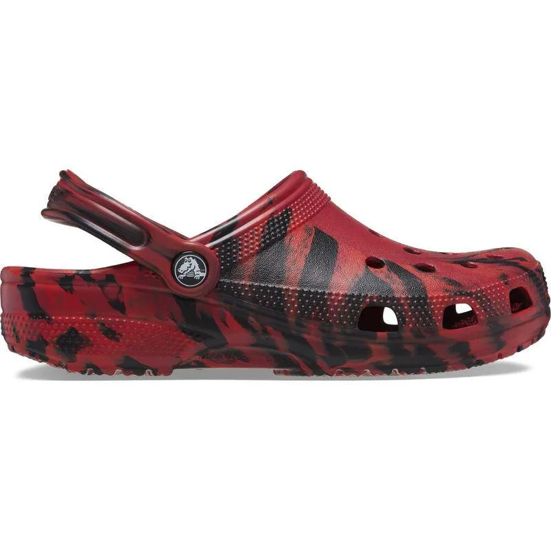 Sandália Crocs Classic Marbled Clog PEPPER/BLACK