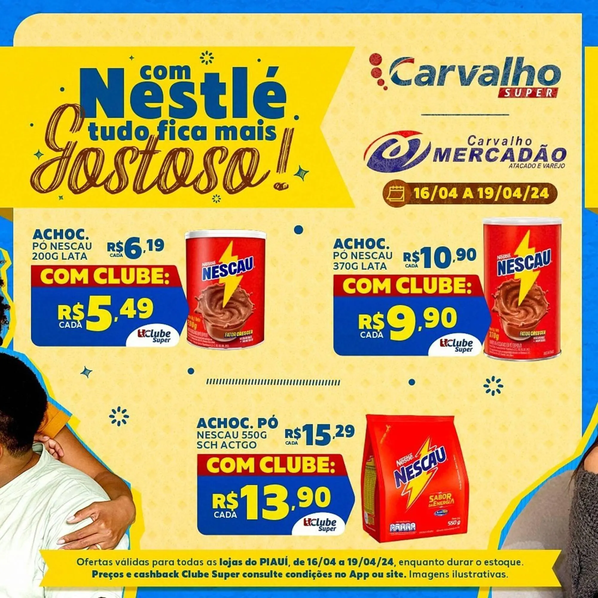 Encarte de Catálogo Carvalho Supermercado 16 de abril até 19 de abril 2024 - Pagina 2