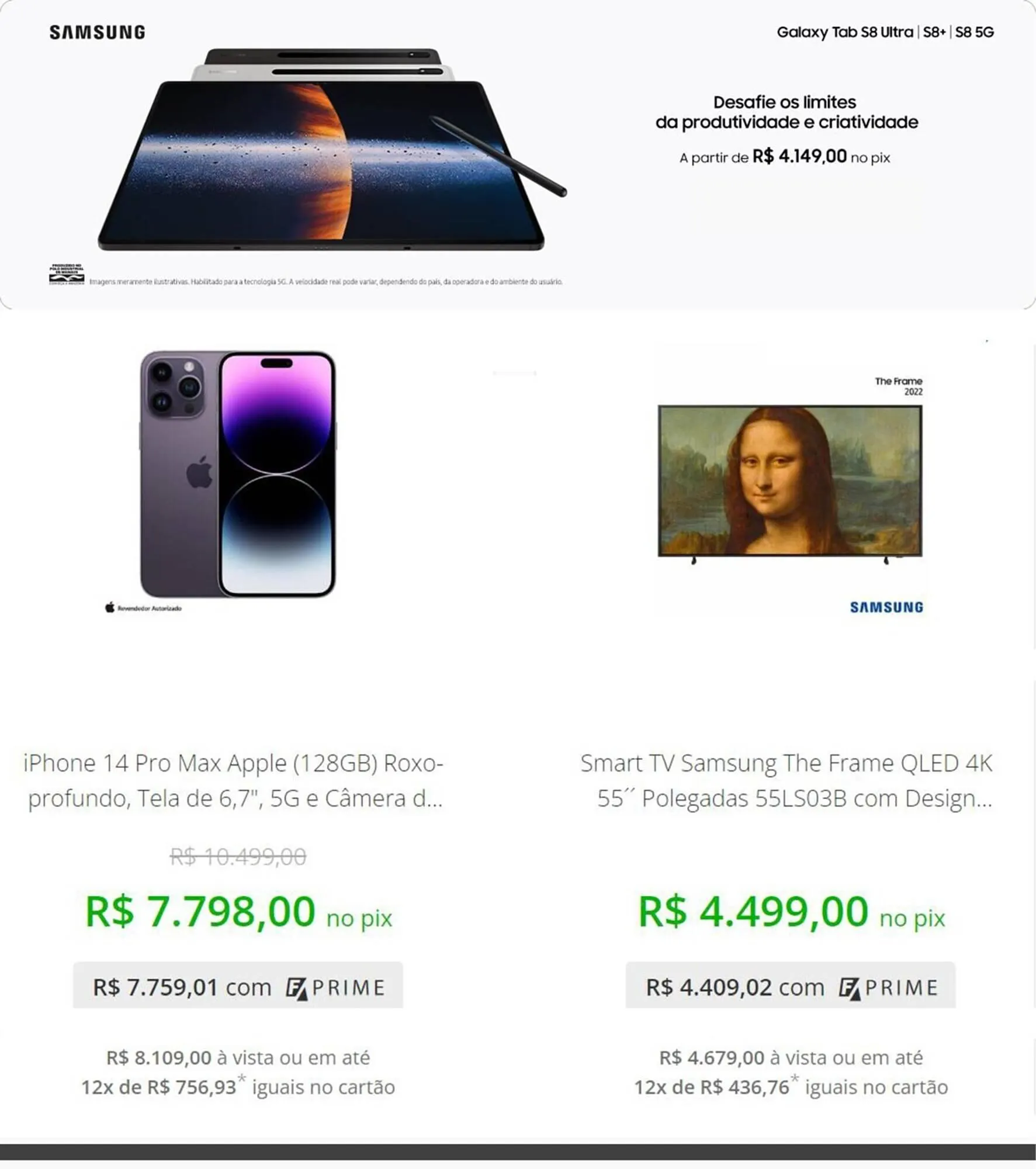 Encarte de Catálogo Fast Shop 27 de junho até 12 de julho 2023 - Pagina 6
