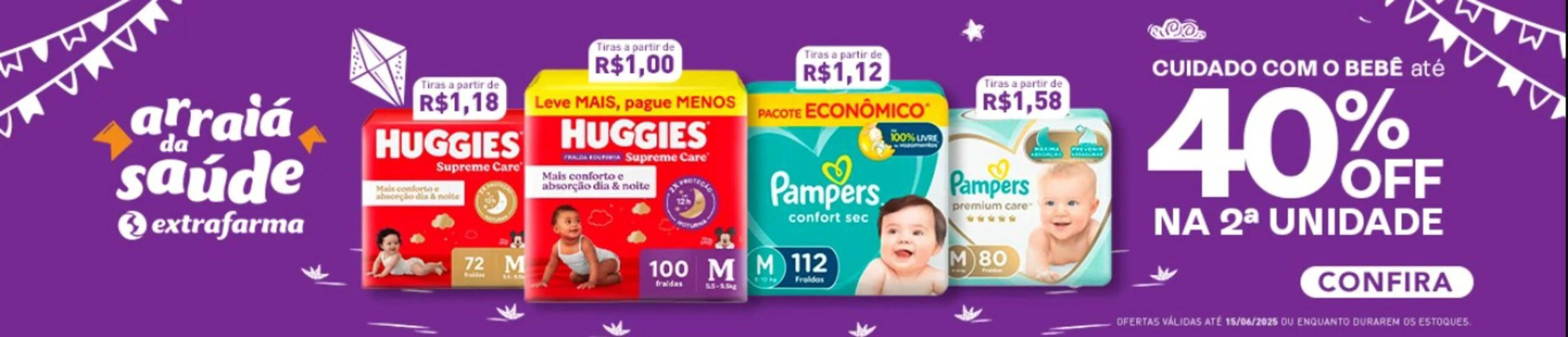 Encarte de Catálogo Extrafarma 9 de junho até 15 de junho 2025 - Pagina 4