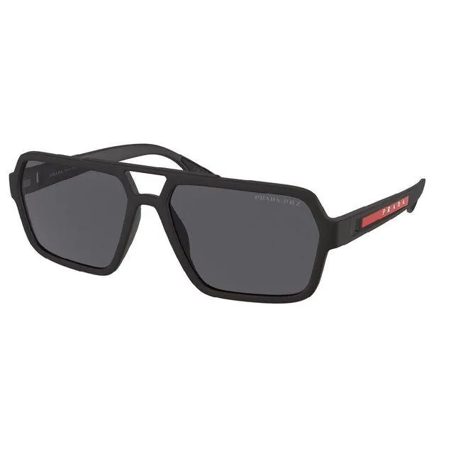 Óculos de sol Prada Linea Rossa, modelo PS 01XS, cor DG002G, tamanho 59