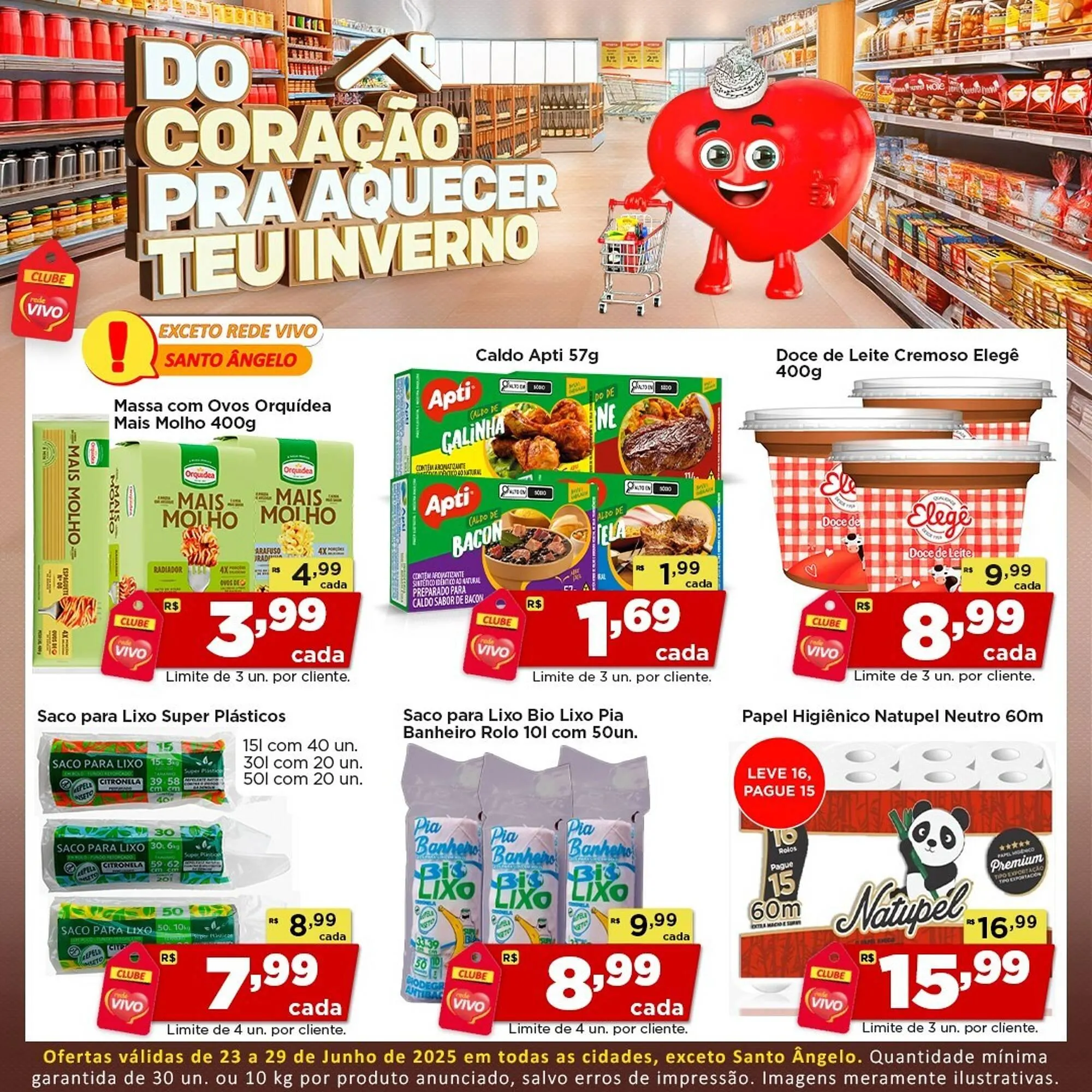 Encarte de Catálogo Rede Vivo 23 de junho até 29 de junho 2025 - Pagina 2
