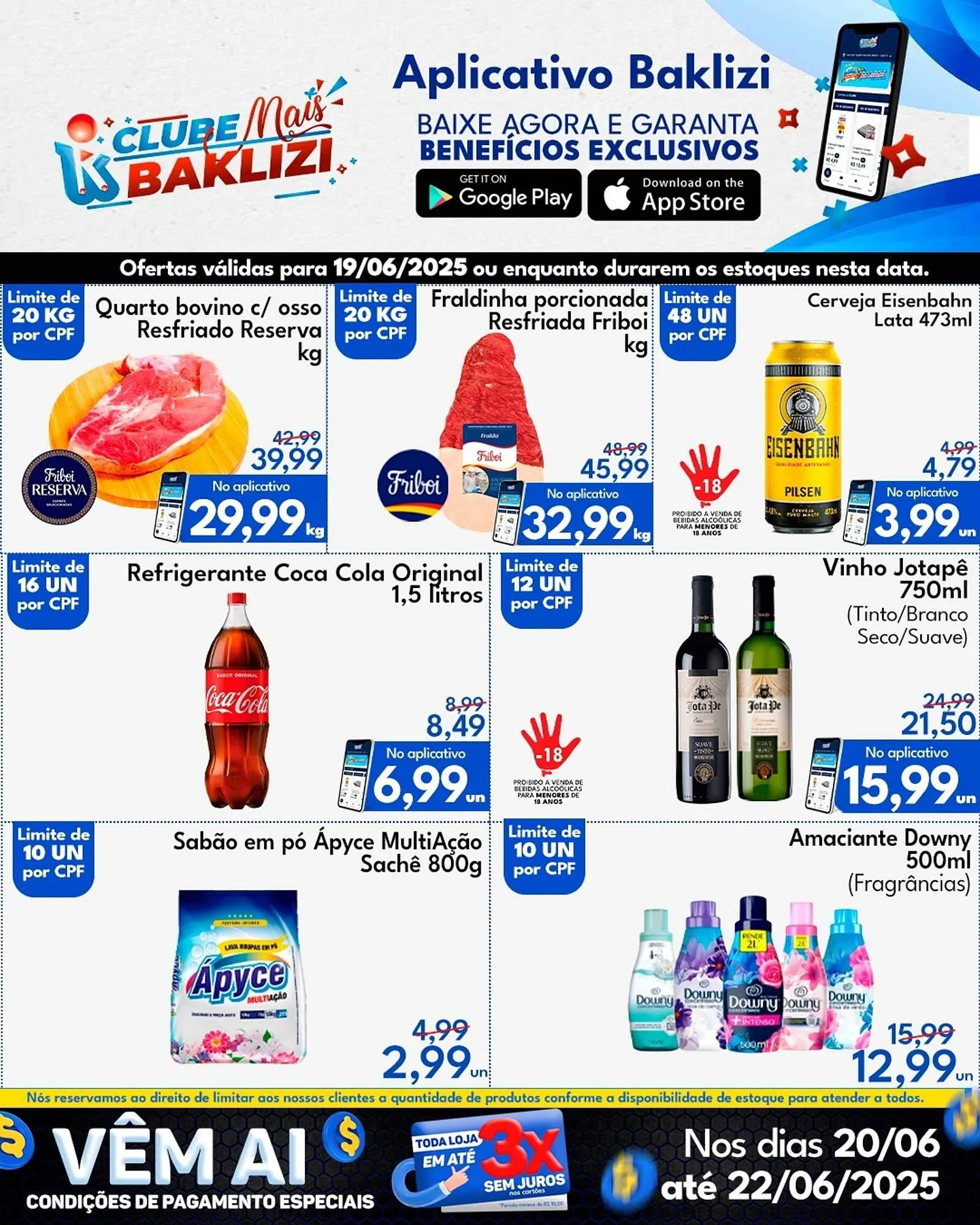 Encarte de Catálogo Supermercados Baklizi 18 de junho até 19 de junho 2025 - Pagina 2