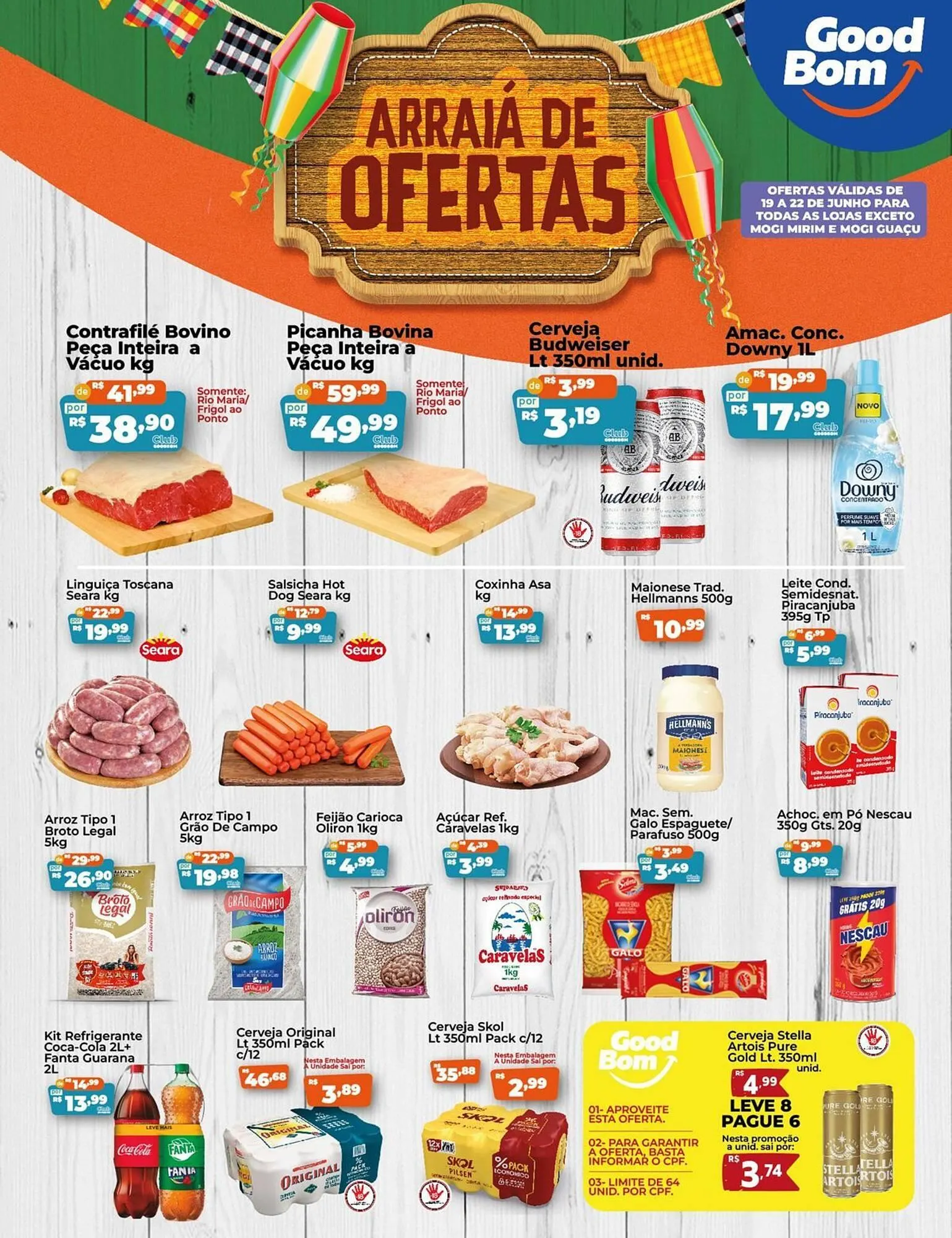 Encarte de Catálogo GoodBom 19 de junho até 22 de junho 2025 - Pagina 1