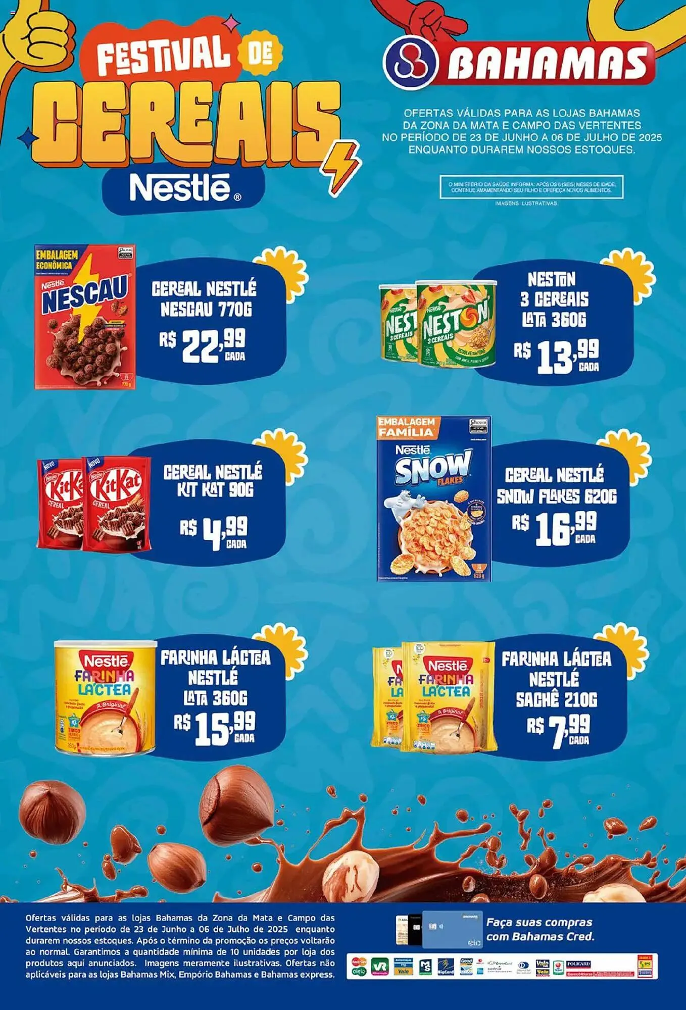Encarte de Catálogo Bahamas Supermercados 23 de junho até 7 de julho 2025 - Pagina 2