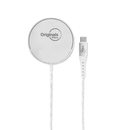 Carregador Magsafe, Carregamento por Indução, Originais iPlace, Branco