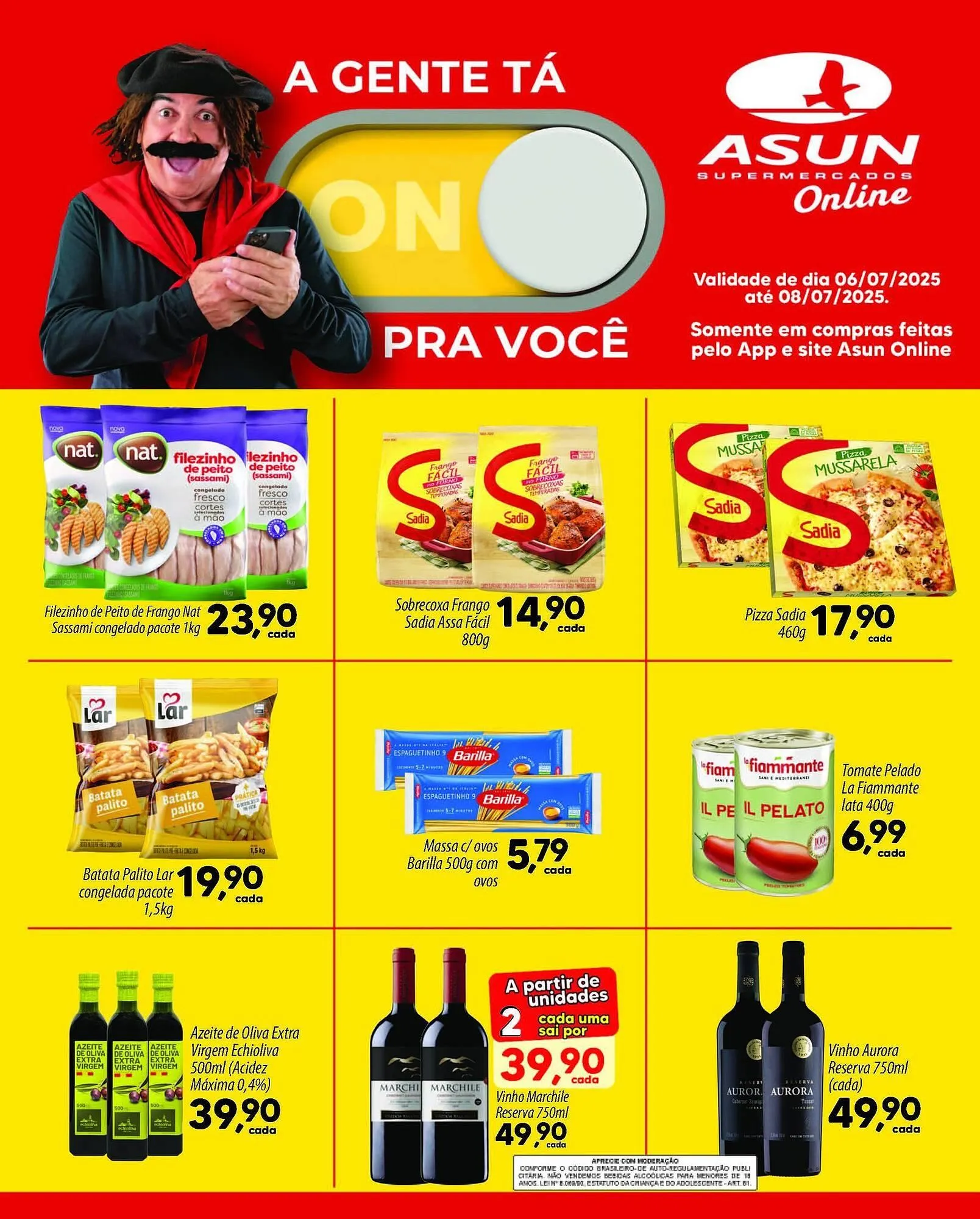 Encarte de Catálogo Asun 6 de julho até 8 de julho 2025 - Pagina 1