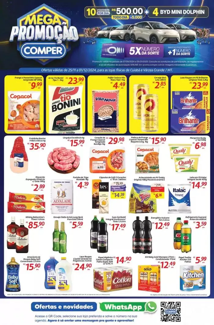 Encarte de Descontos e promoções 25 de novembro até 1 de dezembro 2024 - Pagina 1