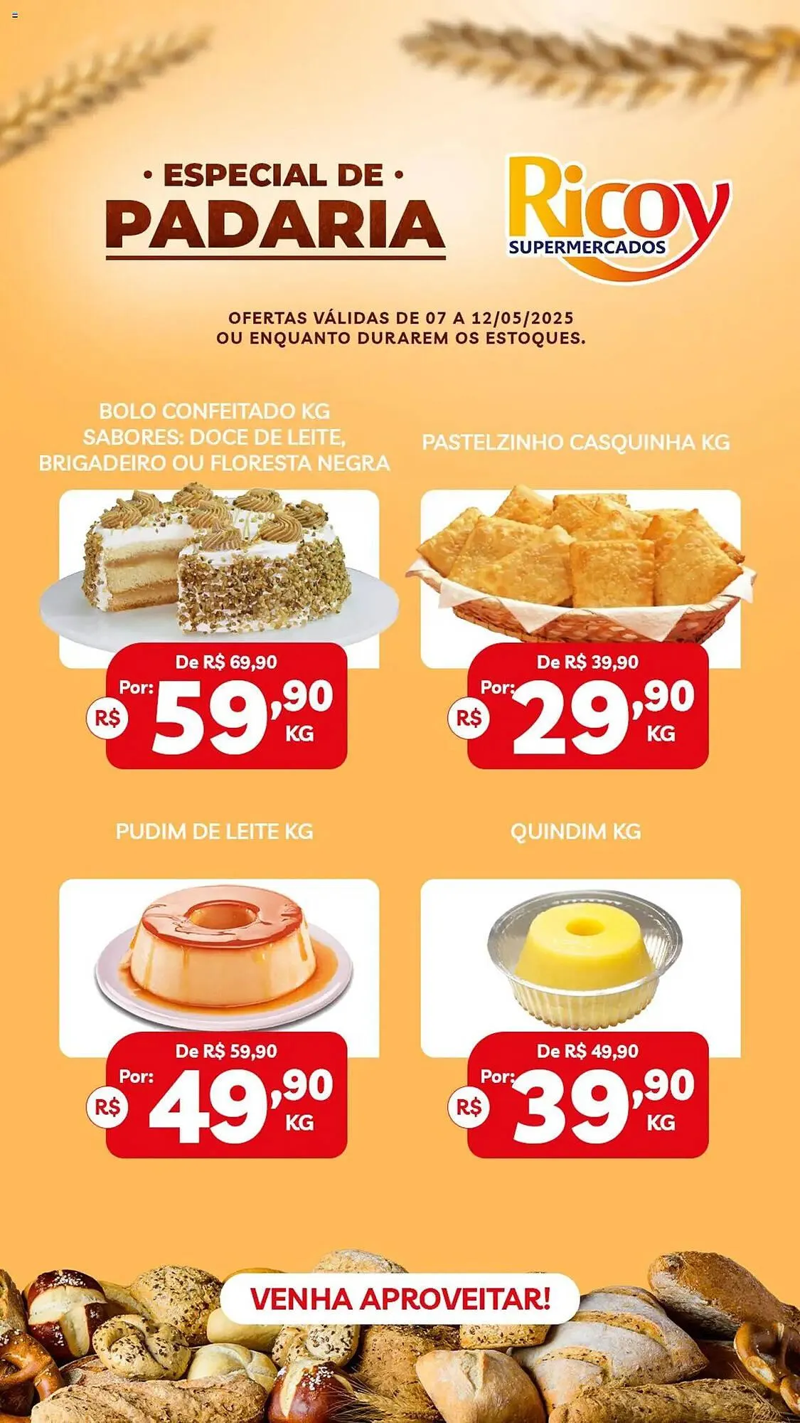 Encarte de Catálogo Ricoy Supermercados 7 de maio até 12 de maio 2025 - Pagina 1
