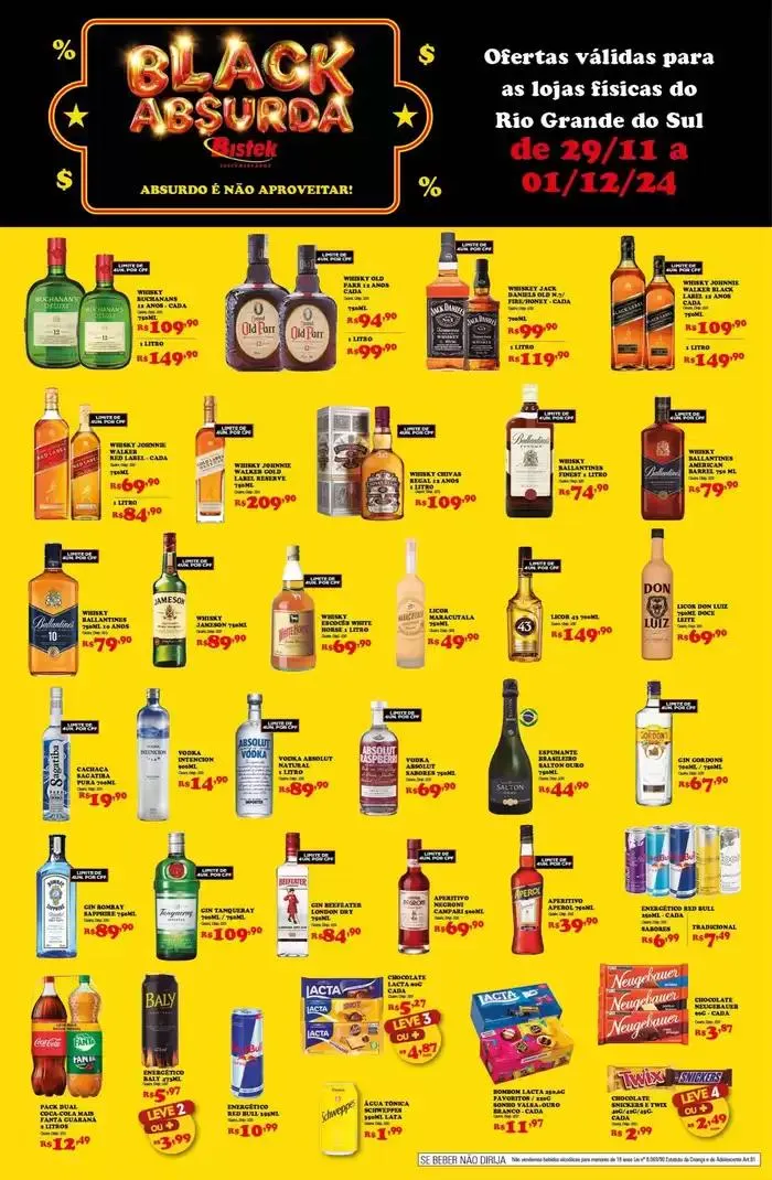 Encarte de Descubra ofertas atraentes 29 de novembro até 1 de dezembro 2024 - Pagina 1