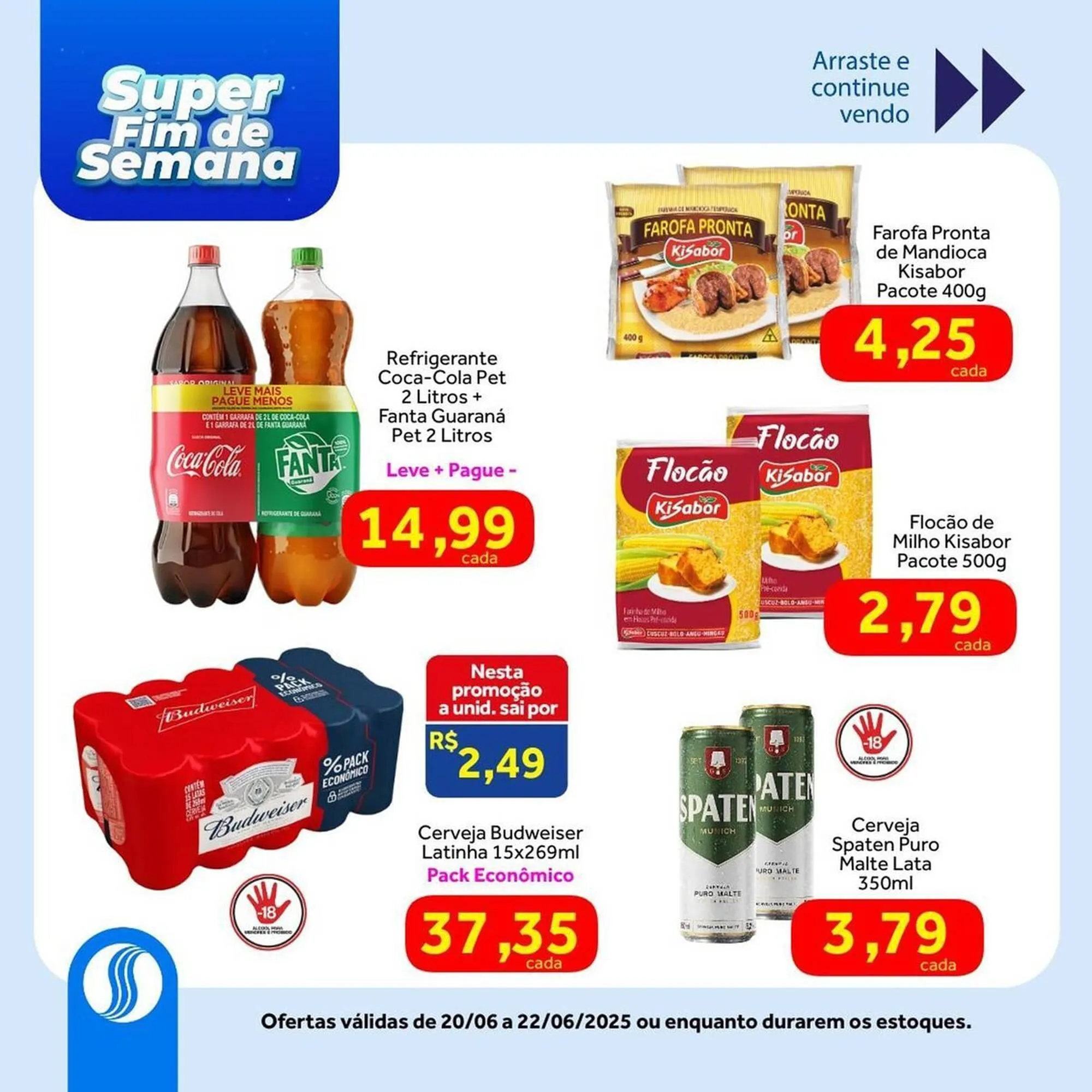 Encarte de Catálogo Shibata Supermercados 20 de junho até 22 de junho 2025 - Pagina 2
