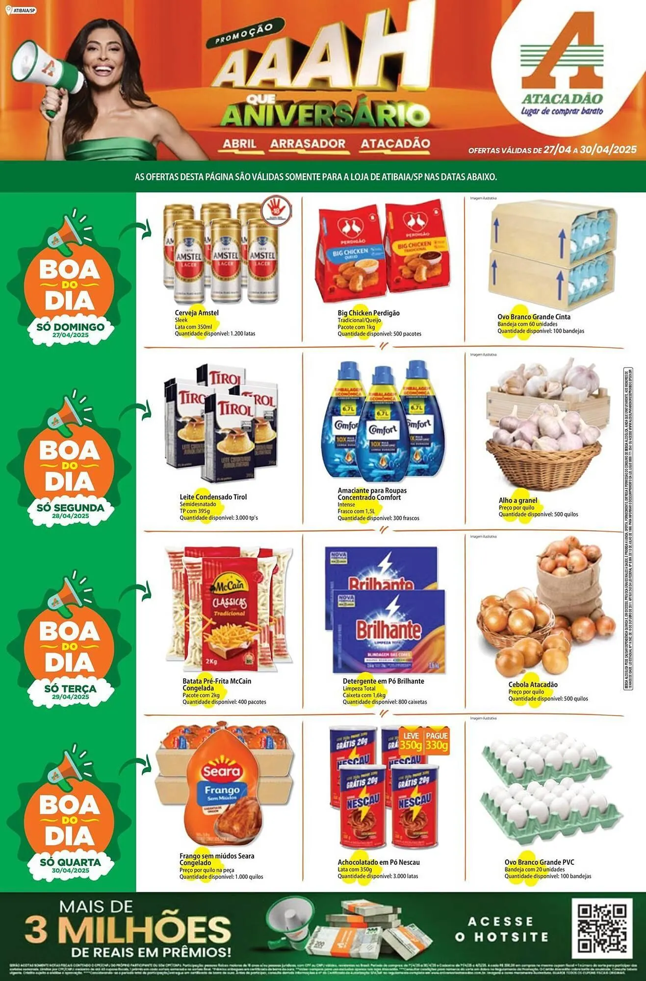 Encarte de Catálogo Atacadão 28 de abril até 30 de abril 2025 - Pagina 1