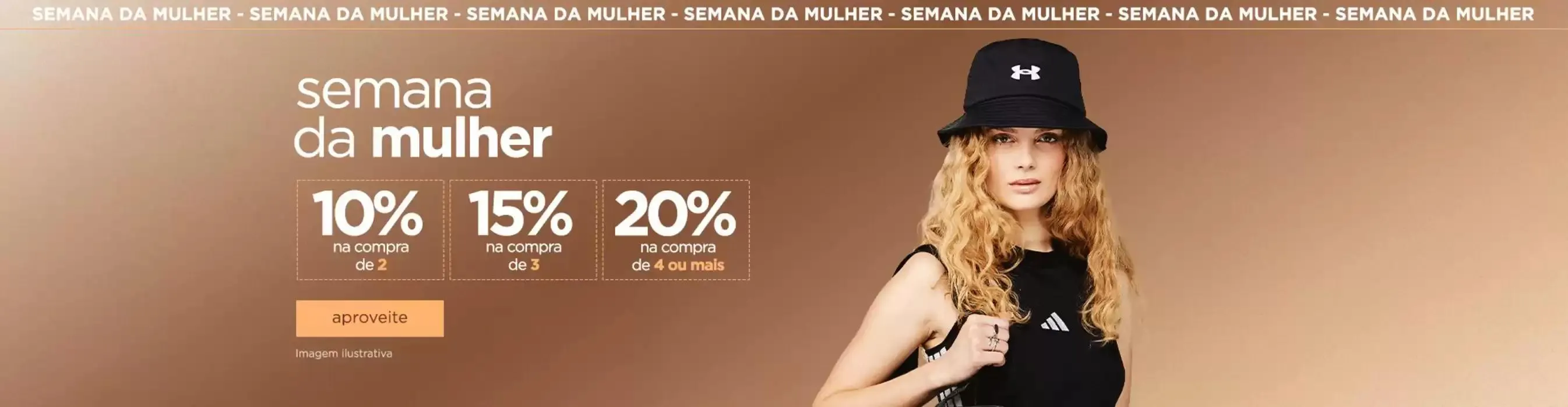 Encarte de Semana Da Mulher 6 de março até 6 de abril 2025 - Pagina 1