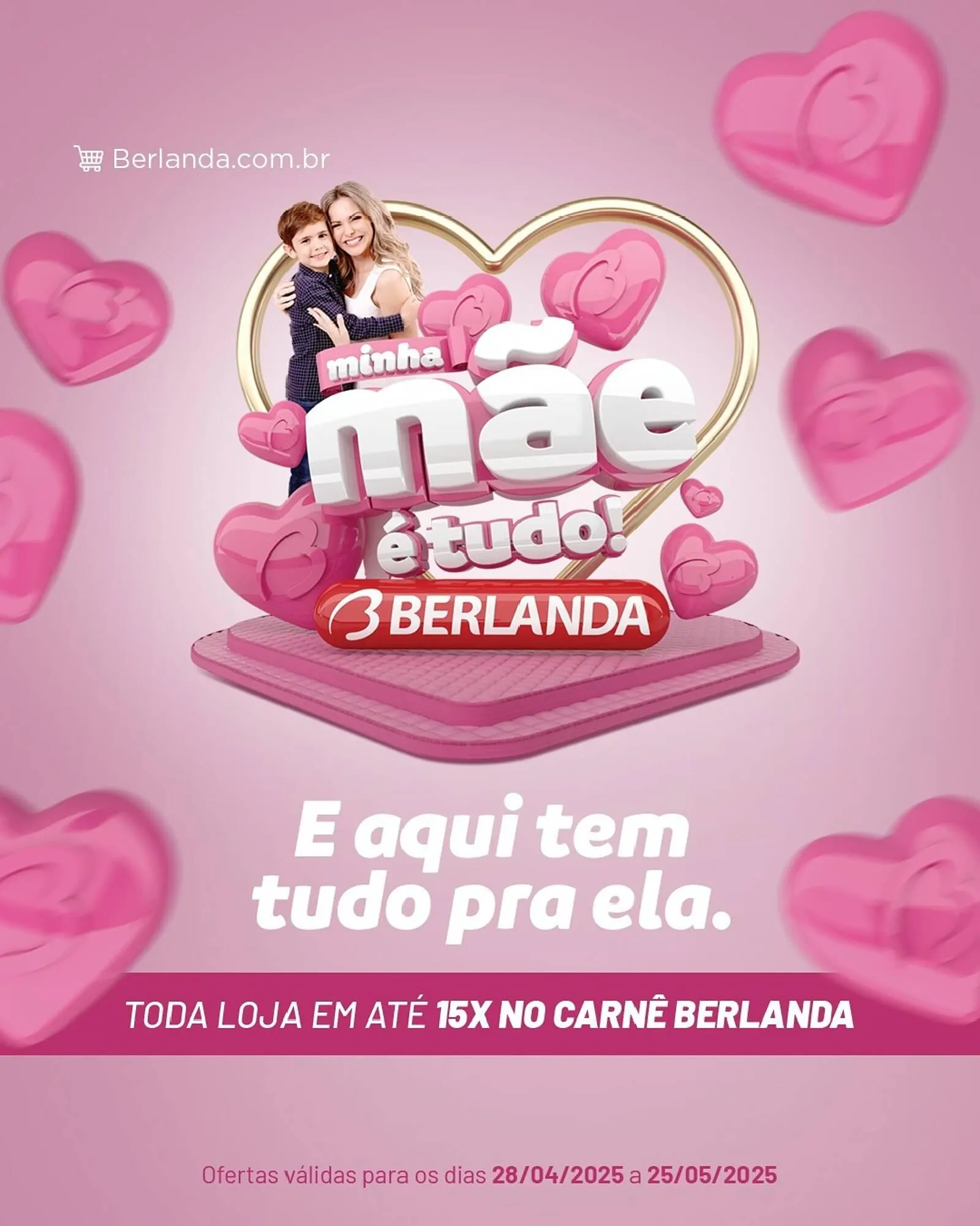 Encarte de Catálogo Berlanda 28 de abril até 25 de maio 2025 - Pagina 1
