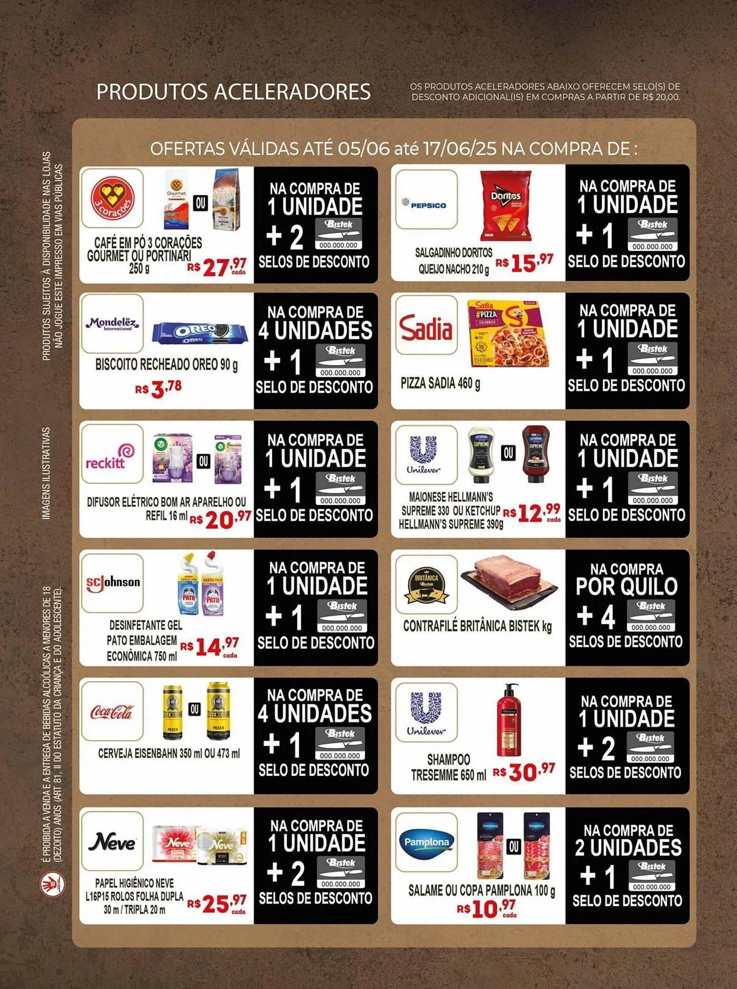 Encarte de Catálogo Bistek Supermercados 5 de junho até 17 de junho 2025 - Pagina 3
