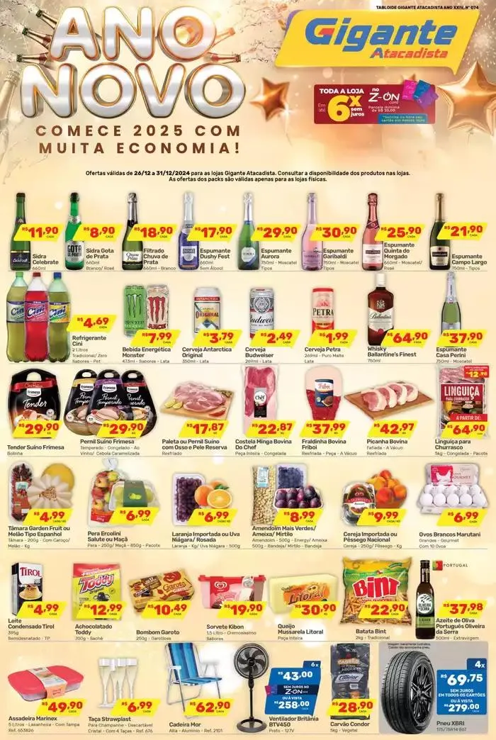 Ofertas Gigante Atacadista até - 1