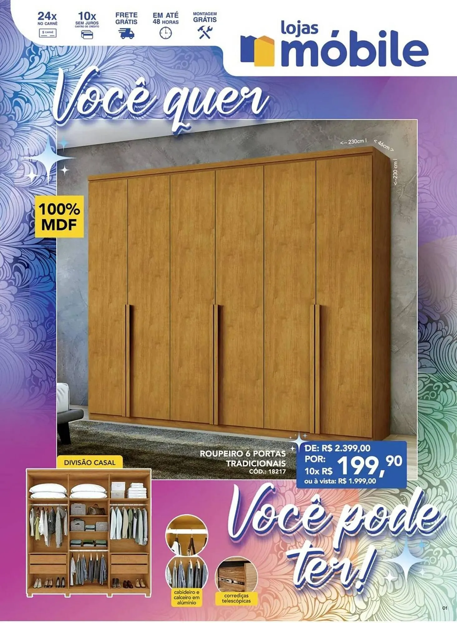 Encarte de Catálogo Móbile 15 de abril até 30 de abril 2025 - Pagina 1