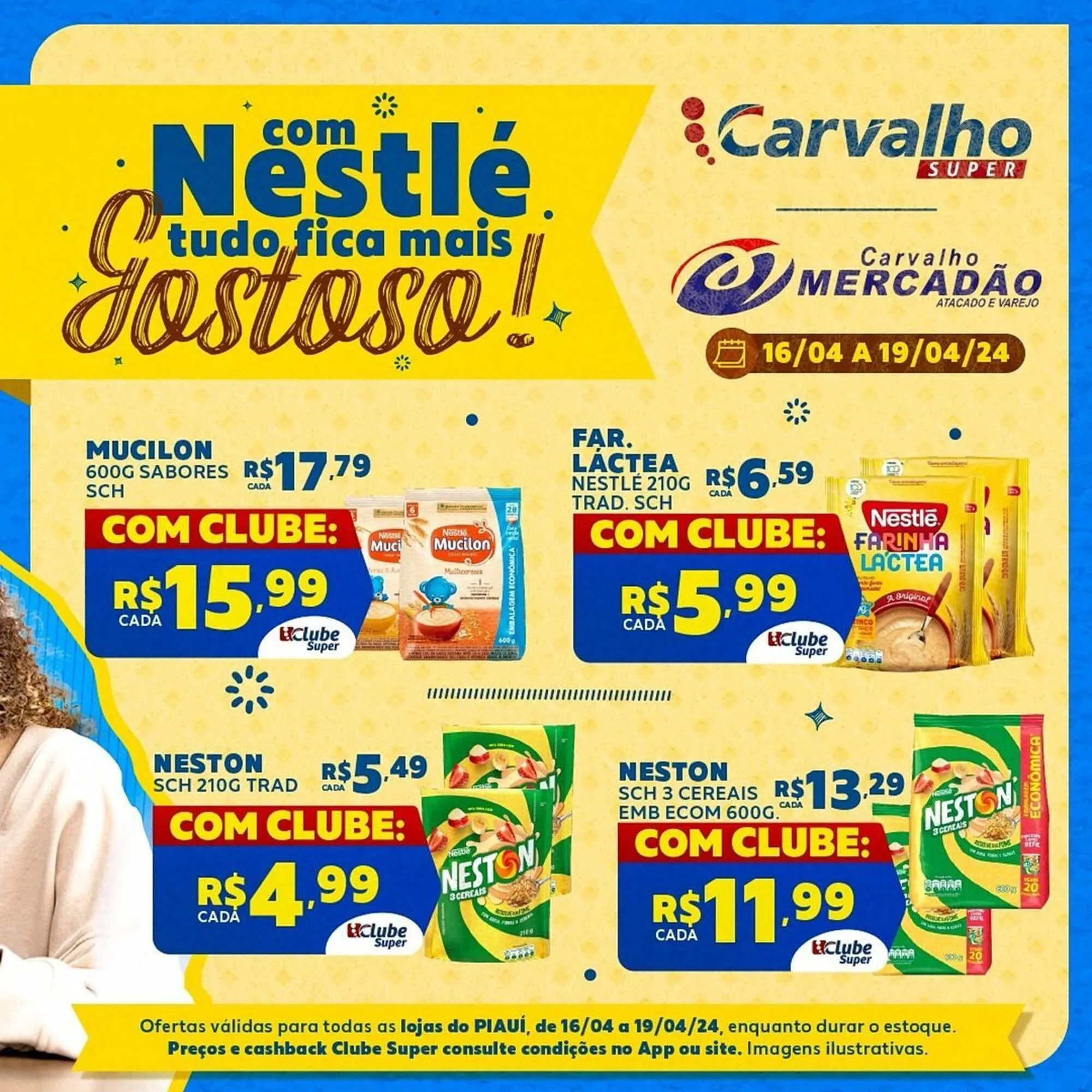 Encarte de Catálogo Carvalho Supermercado 16 de abril até 19 de abril 2024 - Pagina 8