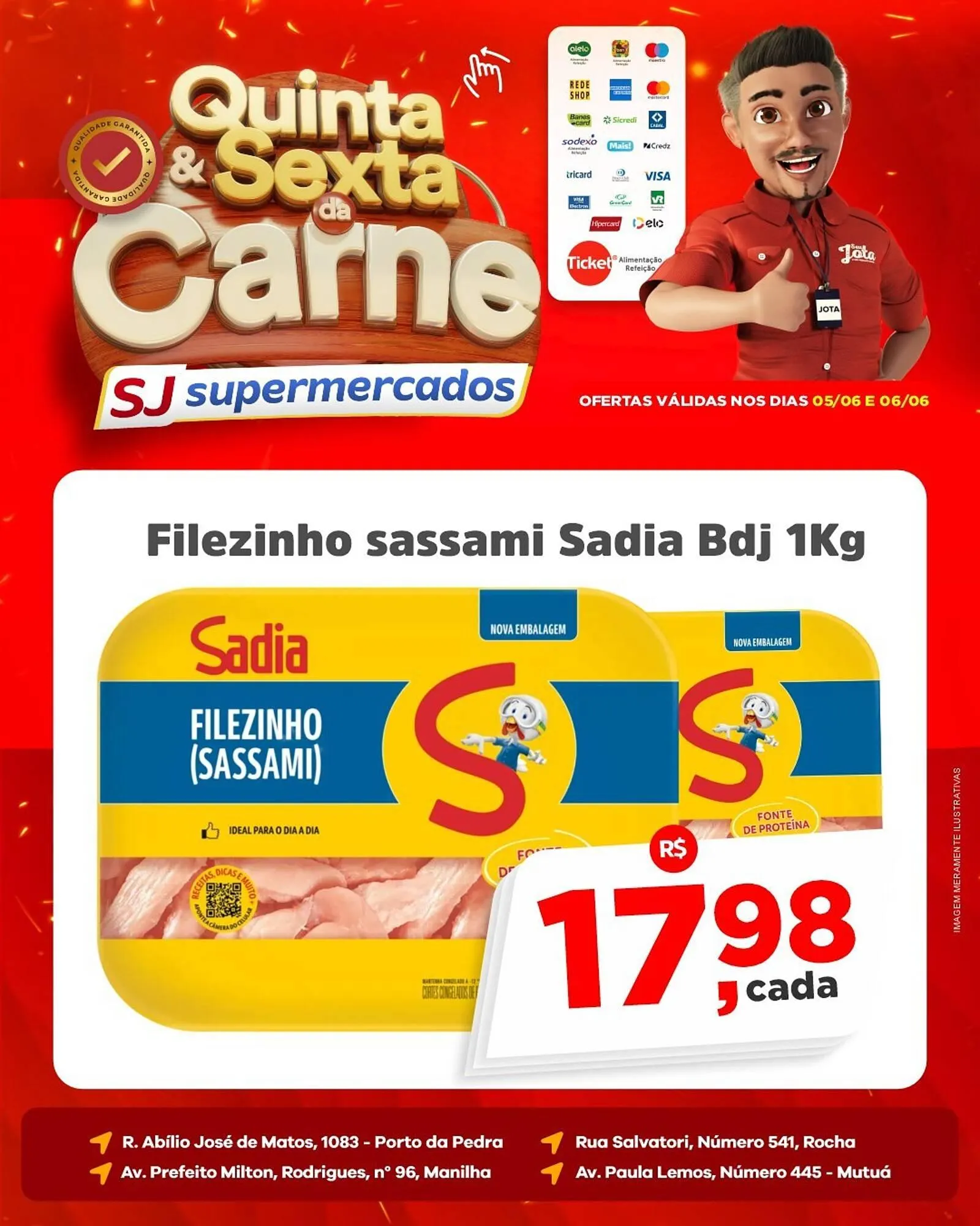 Encarte de Catálogo Sj Supermercados 5 de junho até 6 de junho 2025 - Pagina 3