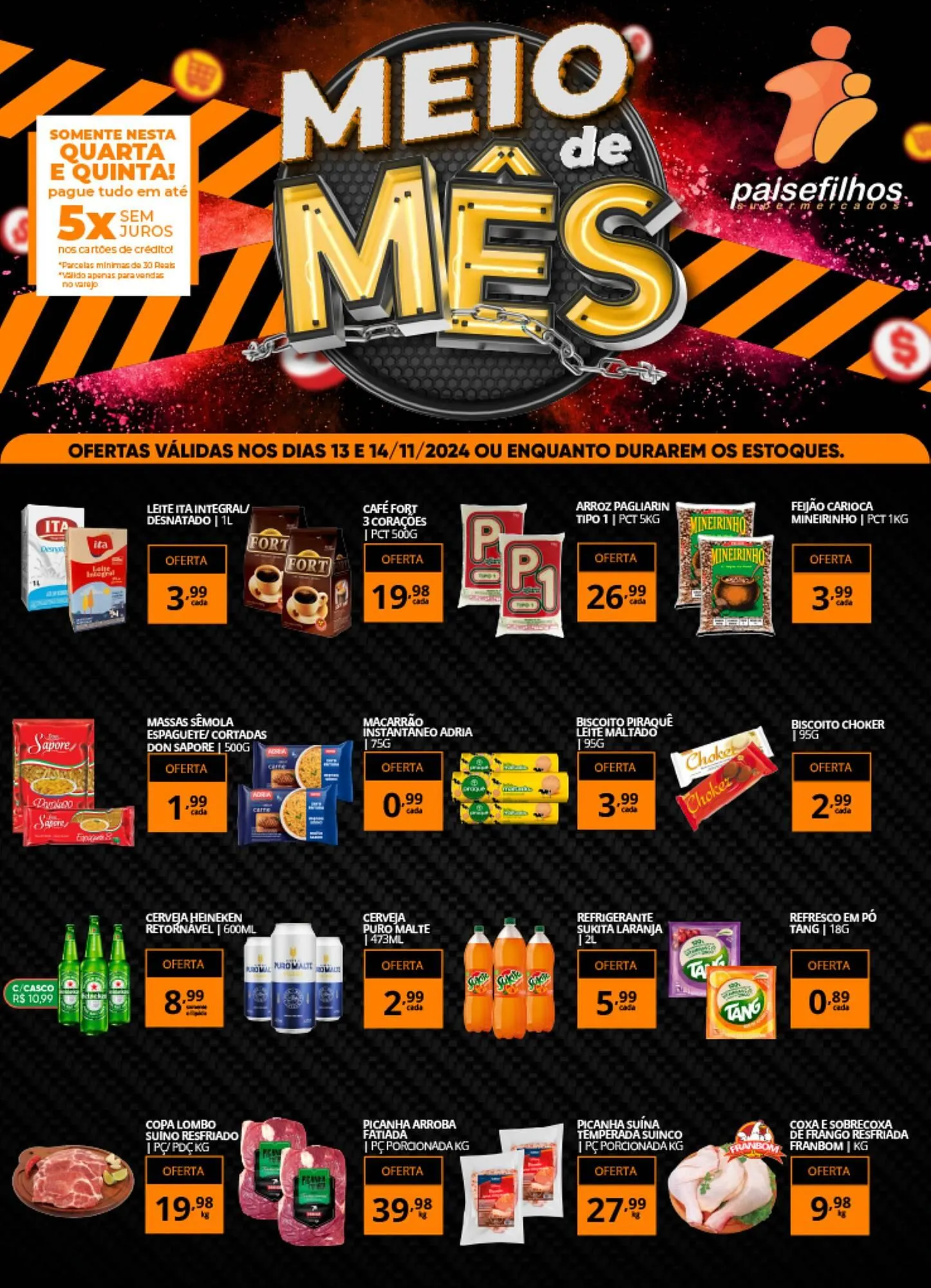 Catálogo Pais e Filhos Supermercados - 1