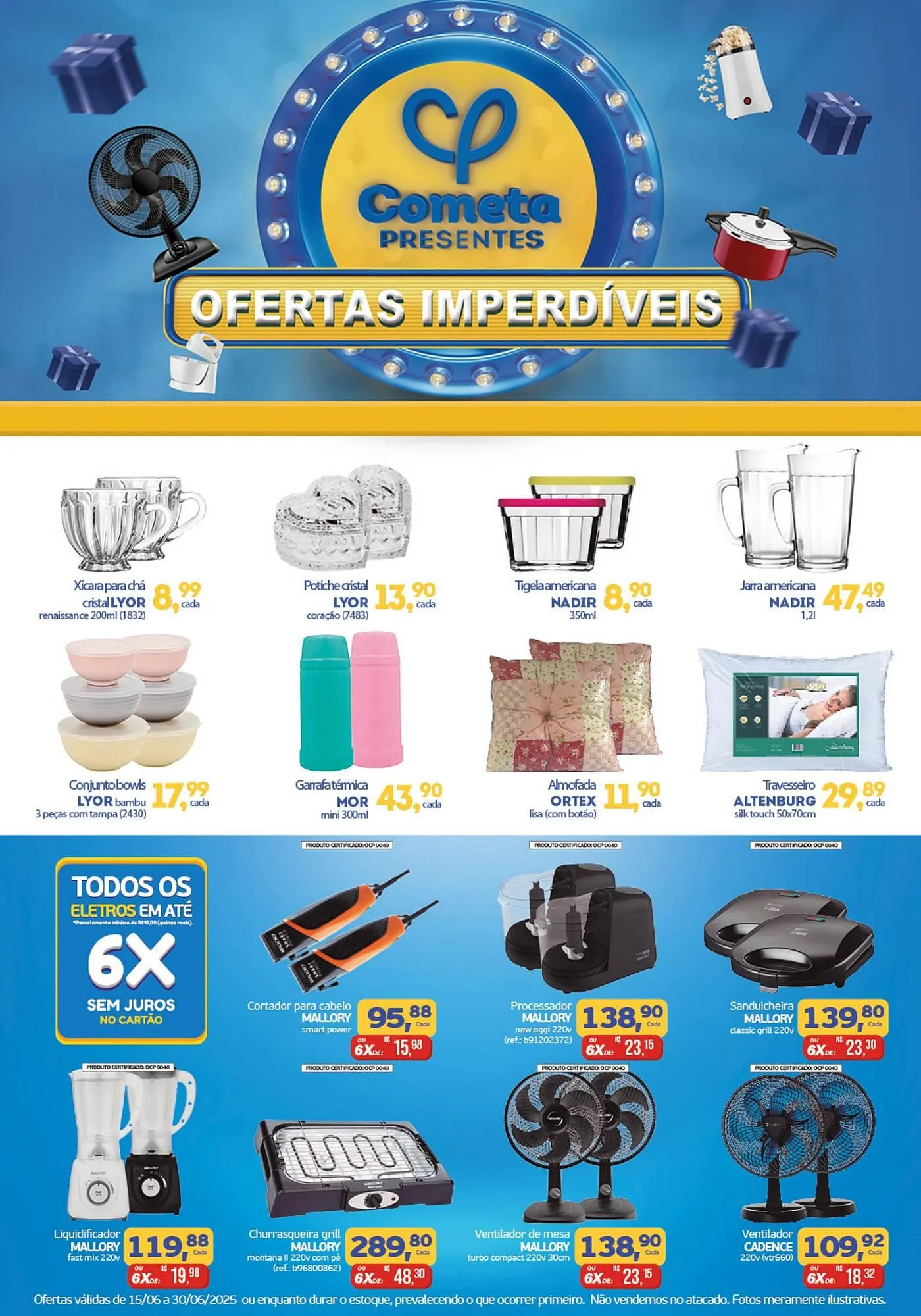Encarte de Catálogo Cometa Supermercados 16 de junho até 30 de junho 2025 - Pagina 1