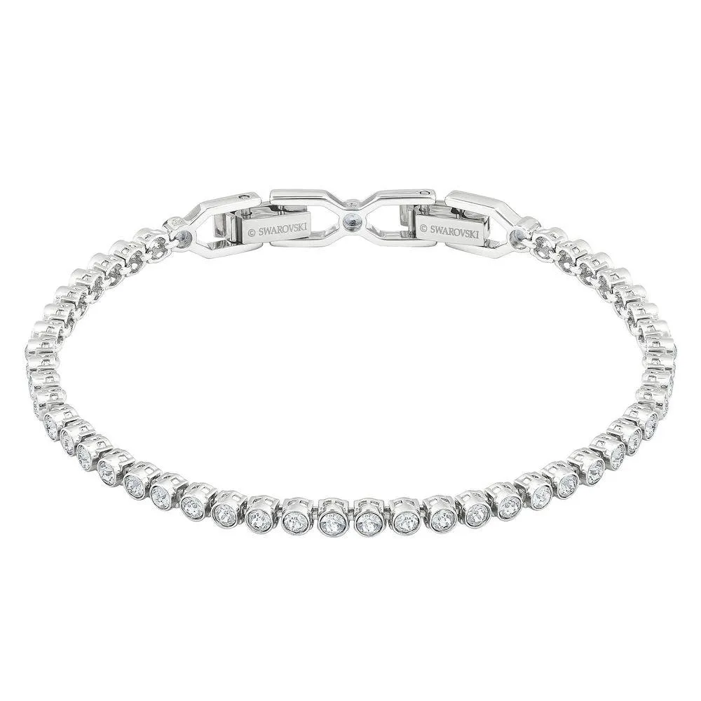 Pulseira Emily, Branco, Revestido a Ródio