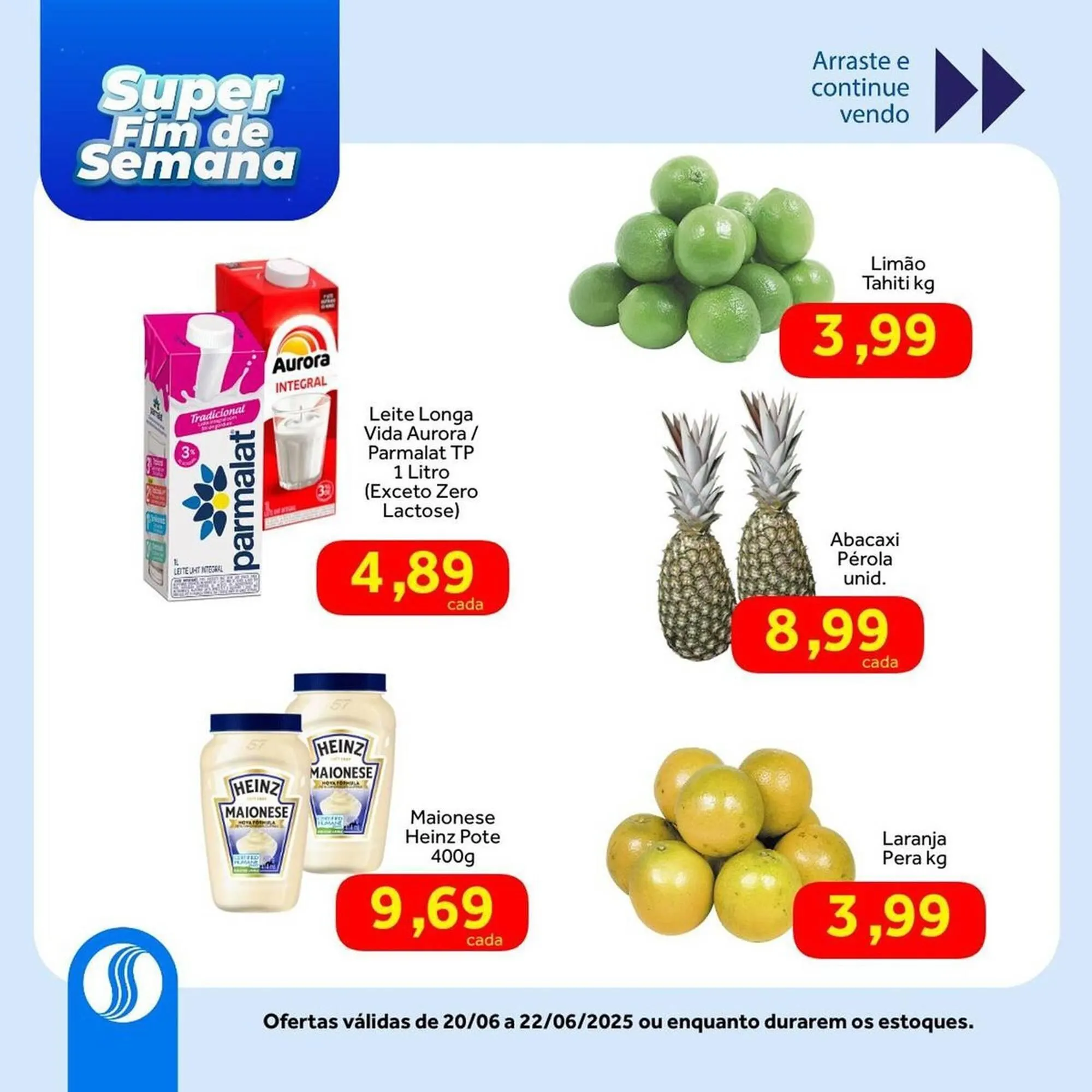 Encarte de Catálogo Shibata Supermercados 20 de junho até 22 de junho 2025 - Pagina 1