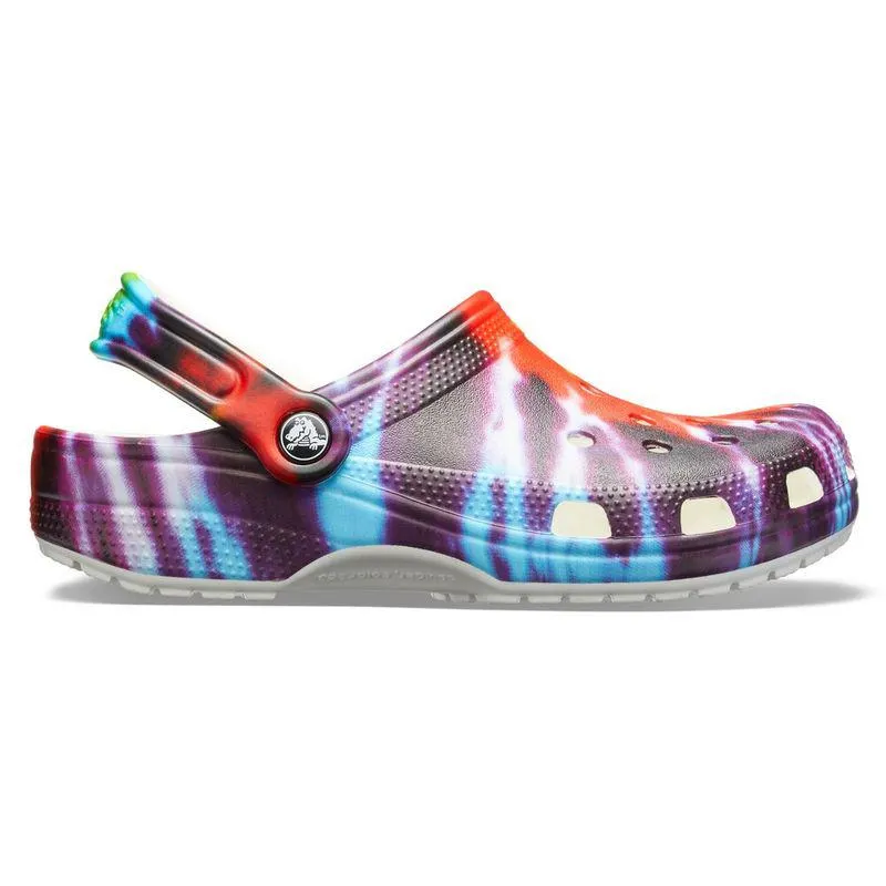 Sandália Crocs Classic Tie Dye Graphic Clog MULTI