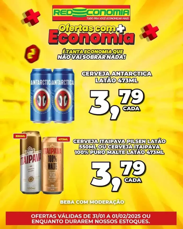 Encarte de Ofertas Rede Economia 31 de janeiro até 1 de fevereiro 2025 - Pagina 1