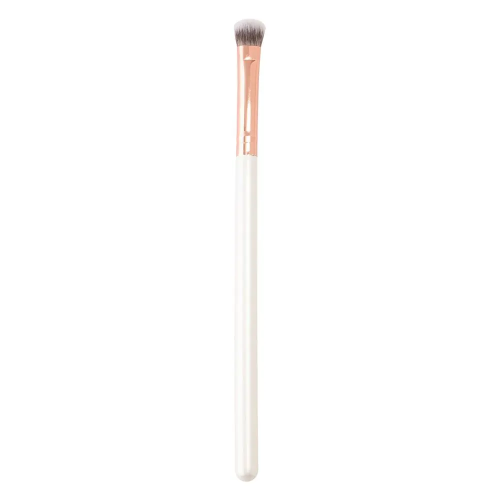 Pincel de Maquiagem Microfibra Cabo Branco 16x0,5cm LM2981 - honeyhome