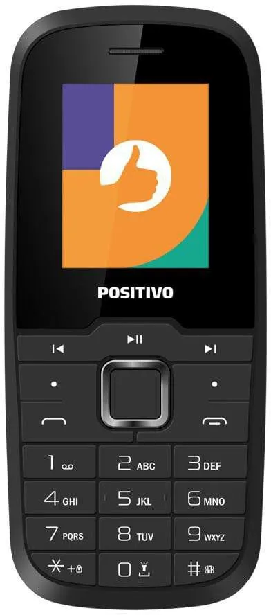Telefone Celular Positivo P26 Preto