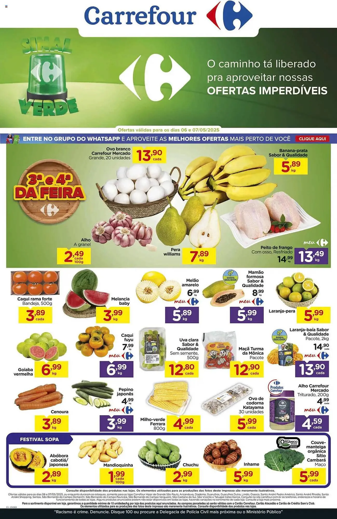 Encarte de Catálogo Carrefour 6 de maio até 7 de maio 2025 - Pagina 1