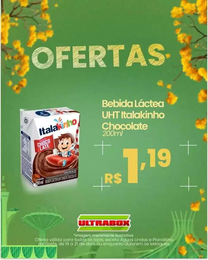 Encarte de Páscoa E Mais Gostosa Com As Ofertas Do Ultrabox 17 de abril até 21 de abril 2025 - Pagina 6