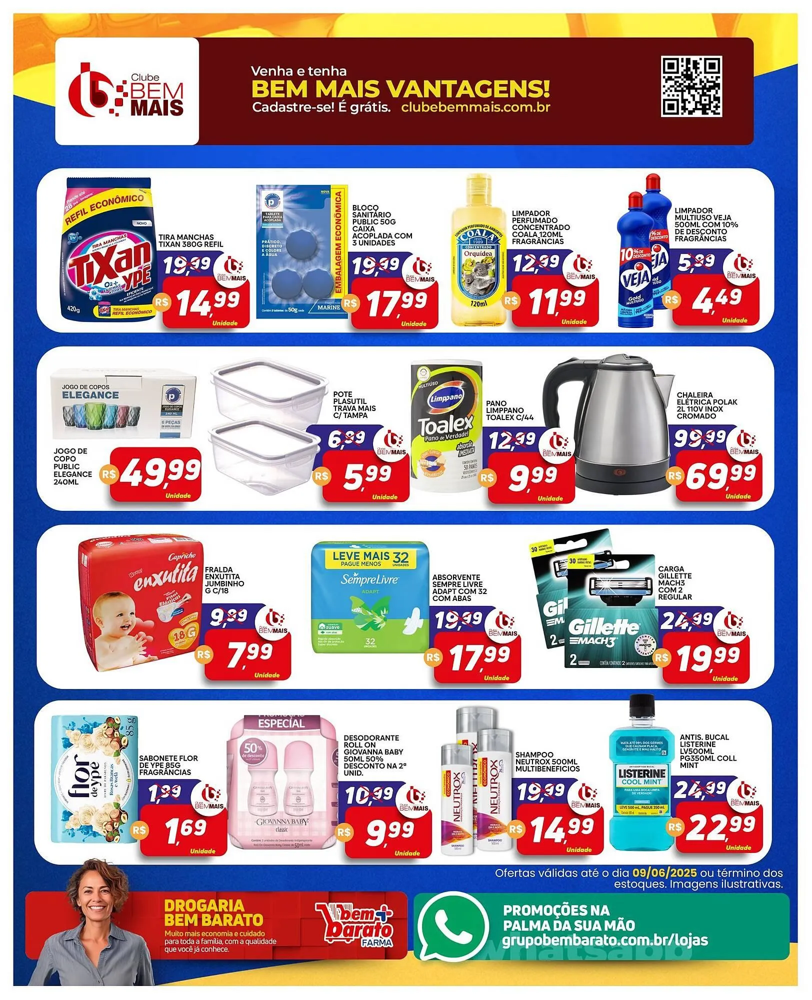 Encarte de Catálogo Supermercado Bem Barato 3 de junho até 9 de junho 2025 - Pagina 4