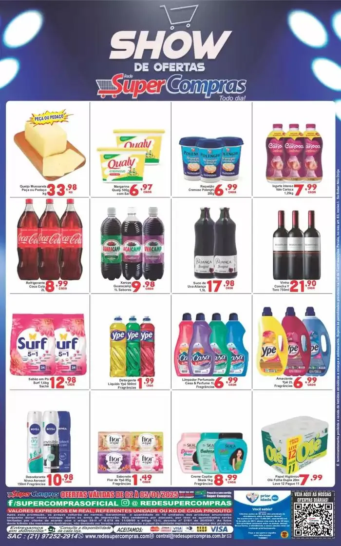 Encarte de Show de Ofertas 3 de janeiro até 5 de janeiro 2025 - Pagina 2