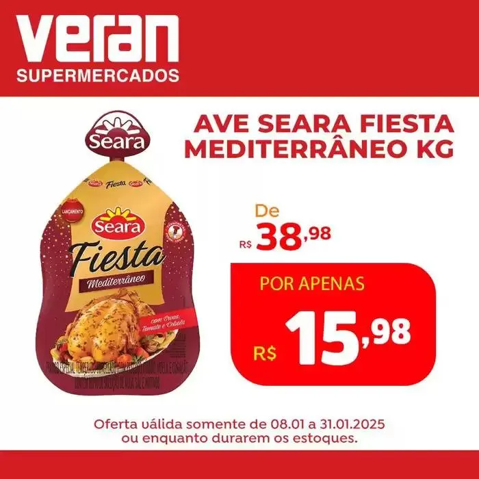 Encarte de Ofertas Veran Supermercados 9 de janeiro até 31 de janeiro 2025 - Pagina 1