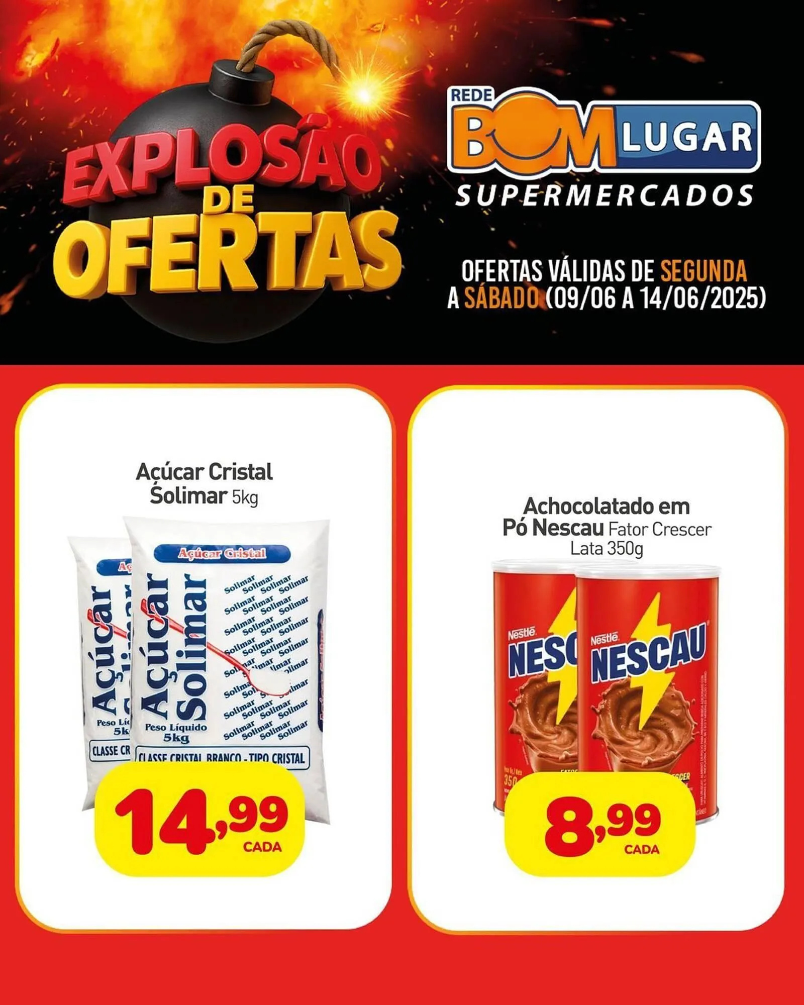 Encarte de Catálogo Rede Bom Lugar 9 de junho até 14 de junho 2025 - Pagina 1